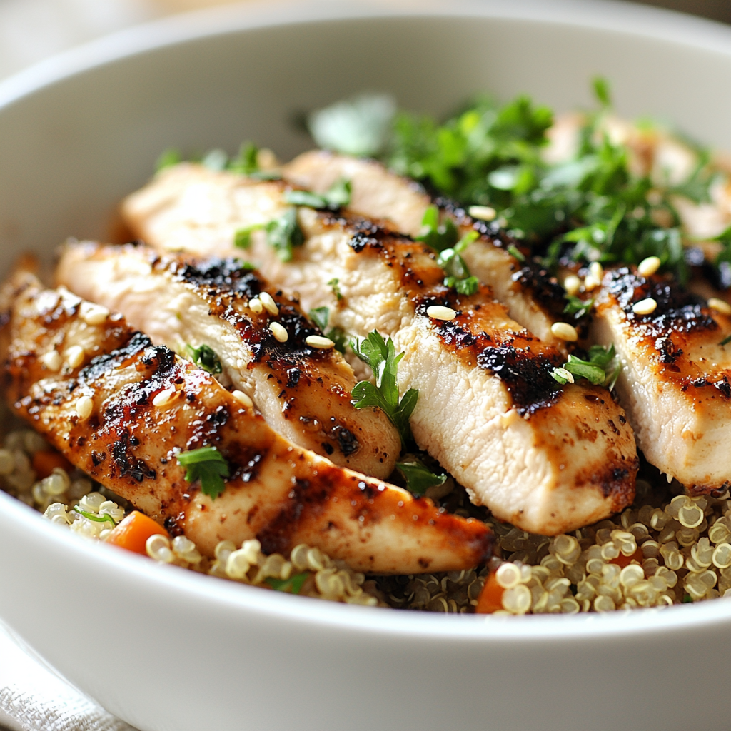Grilled Chicken & Quinoa Bowl