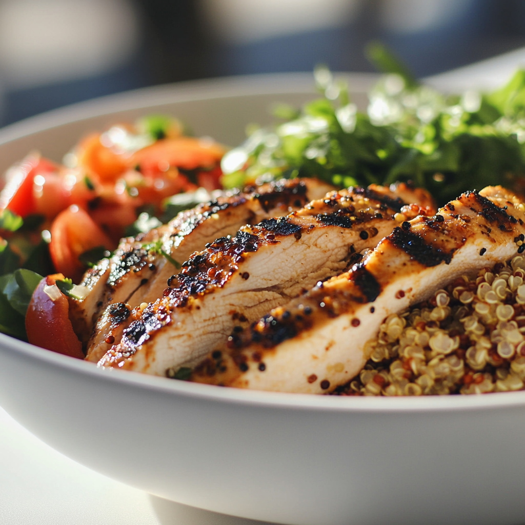 Grilled Chicken & Quinoa Bowl