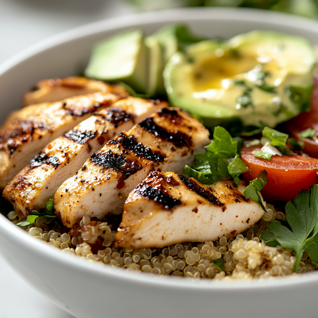 Grilled Chicken & Quinoa Bowl